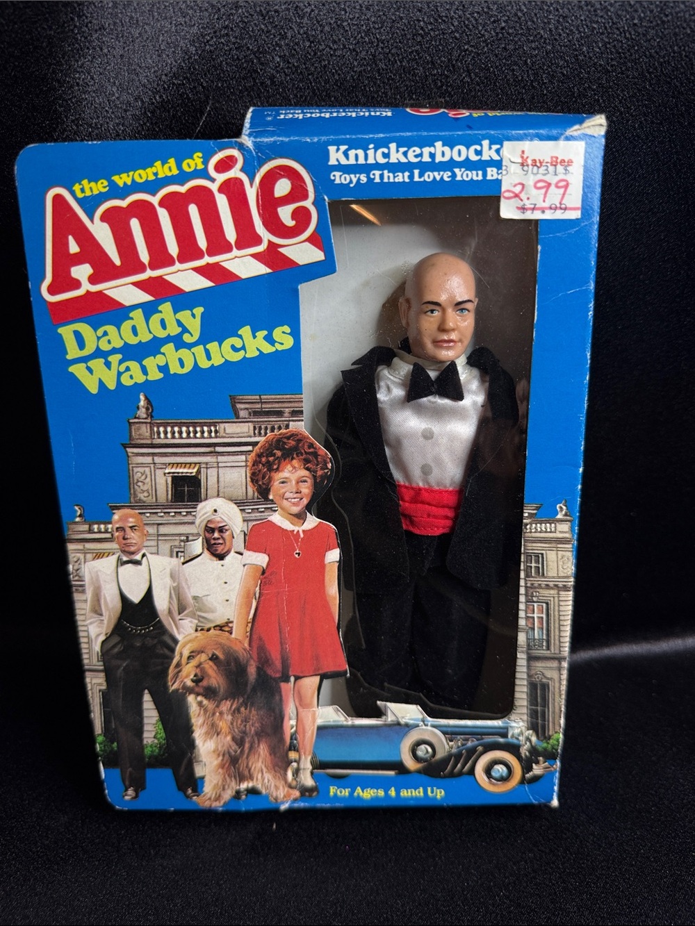 Daddy Warbucks Knickerbocker The World of Annie